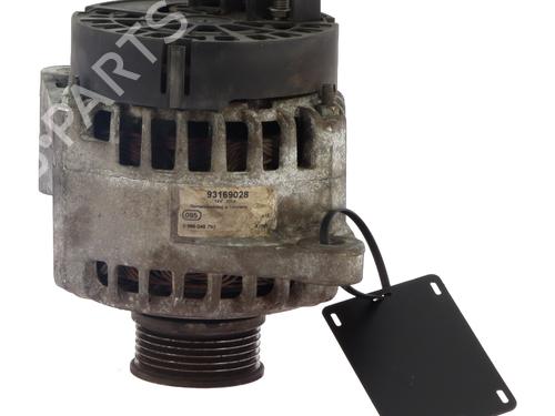 Alternator OPEL ZAFIRA / ZAFIRA FAMILY B (A05) 1.9 CDTI (M75) | BP31881588M7 