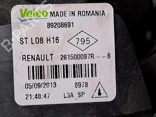 Left front fog light RENAULT SCÉNIC III (JZ0/1_) 1.5 dCi | BP30076682C30 