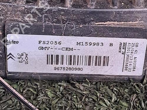 Used Radiator fan Radiator fan PEUGEOT 208 I (CA_, CC_) 1.2 VTI 82 (82 hp) 29949575 29949575