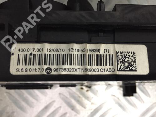 Climate control PEUGEOT 3008 I MPV (0U_) 1.6 HDi | BP11402297I5 