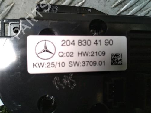 Climate control MERCEDES-BENZ C-CLASS (W204) C 200 CDI (204.001) | BP13886103I5 