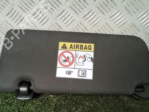 Right sun visor RENAULT CLIO V (B7_) 1.0 TCe 90 (B7MT) | BP30076338I2  - Image 10