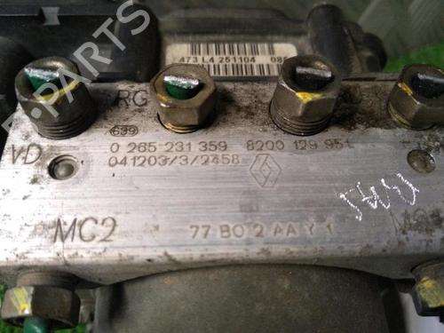 ABS pump RENAULT MODUS / GRAND MODUS (F/JP0_) 1.5 dCi (FP0D, JP0D) | BP29951669M43
