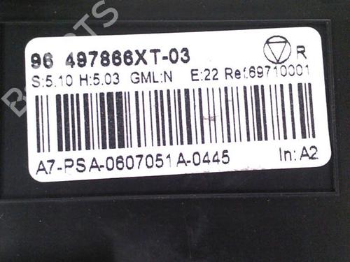 Climate control PEUGEOT 207 (WA_, WC_) 1.6 16V | BP30074780I5