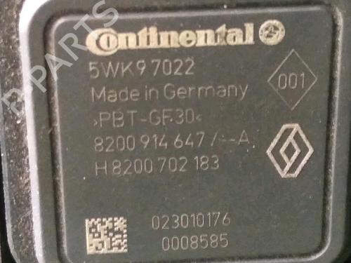 Mass air flow sensor RENAULT GRAND SCÉNIC III (JZ0/1_) 2.0 dCi (JZ0Y, JZ26) | BP30076140M95