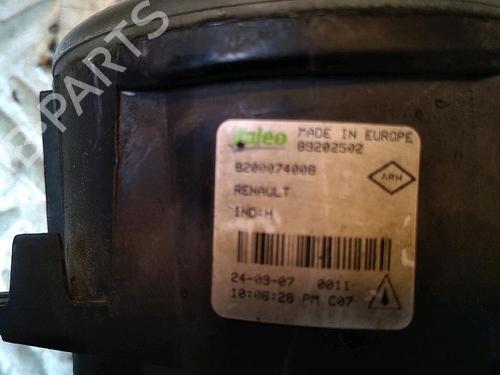 Used Left front fog light RENAULT GRAND SCÉNIC II (JM0/1_) 1.5 dCi (JM1E) (106 hp) 30070863