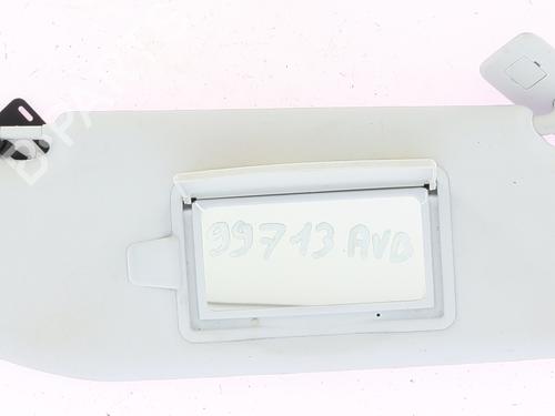 Right sun visor PEUGEOT 208 I (CA_, CC_) 1.2 VTI 82 | BP30610998I2
