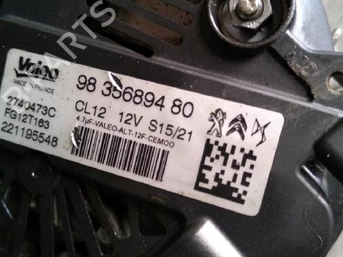 Alternator PEUGEOT 208 II (UB_, UP_, UW_, UJ_) 1.2 PureTech 75 | BP17158583M7 