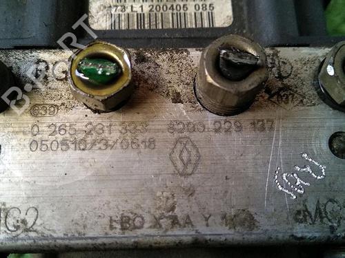 ABS Bremseaggregat RENAULT CLIO II (BB_, CB_) 1.2 16V (BB05, BB0W, BB11, BB27, BB2T, BB2U, BB2V, CB05,... | BP30073522M43