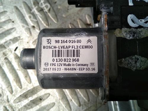 Used Front right window mechanism PEUGEOT 2008 I (CU_) 1.6 BlueHDi 100 (100 hp) 30072807