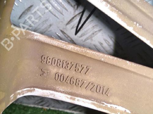 Used Rim PEUGEOT 208 I (CA_, CC_) 1.6 BlueHDi 100 (100 hp) 29950119