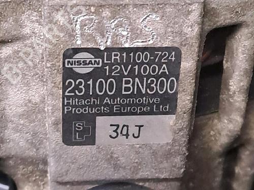 Alternator NISSAN ALMERA TINO (V10) 2.2 dCi | BP30077439M7