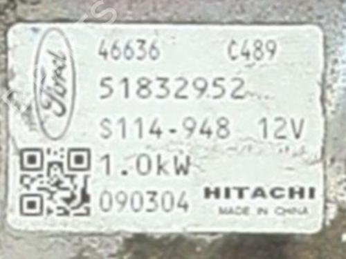 Used Starter Starter FORD KA (RU8) 1.2 (69 hp) 35772939 35772939