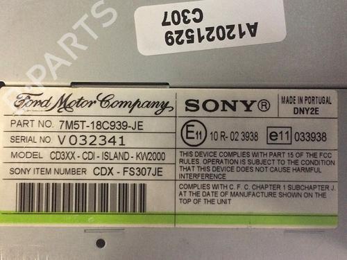 Radio FORD FOCUS II (DA_, HCP, DP) 1.8 TDCi | BP30068813E6