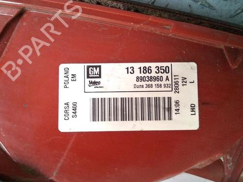 Left taillight OPEL CORSA D (S07) 1.0 (L08, L68) | BP30072835C34 