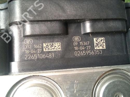 Used ABS pump PEUGEOT 308 II (LB_, LP_, LW_, LH_, L3_) 1.5 BlueHDi 130 (131 hp) 30075879