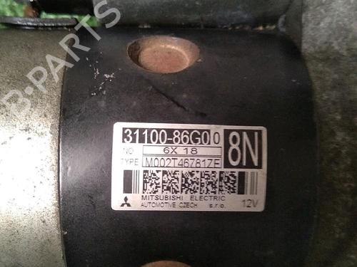 Starter SUZUKI SWIFT III (MZ, EZ) 1.3 (RS413, ZC11S) | BP30071876M8 