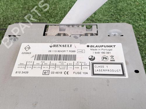 Radio RENAULT MEGANE III Coupe (DZ0/1_) 1.5 dCi (DZ0B) | BP26162102E6 