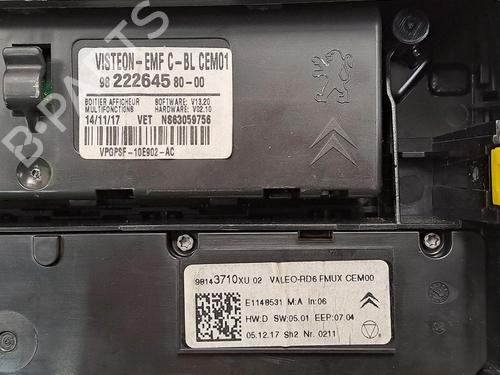 Radio CITROËN C3 III (SX) 1.6 BlueHDi 75 | BP29950438E6