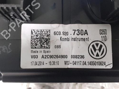 Used Instrument cluster VW POLO V (6R1, 6C1) 1.2 TSI 16V (90 hp) 30070556
