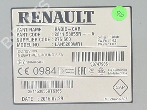 Radio DACIA SANDERO II 1.5 dCi | BP30931548E6 - Image 2