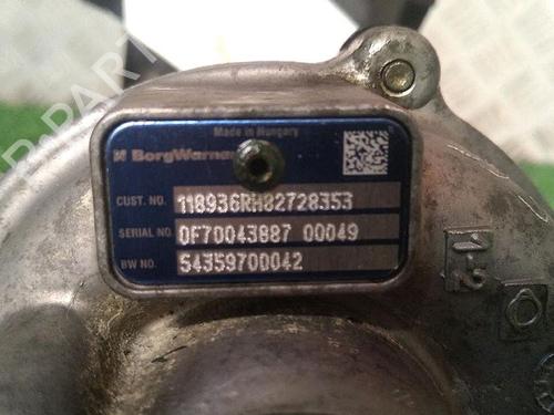 Used Turbocharger/Supercharger RENAULT MODUS / GRAND MODUS (F/JP0_) 1.5 dCi 75 (75 hp) 30065956