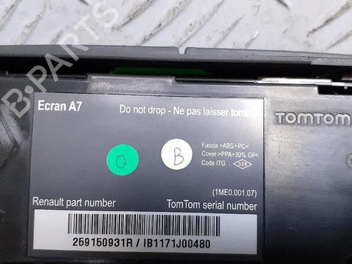 Display monitor RENAULT MEGANE III Grandtour (KZ0/1) 1.5 dCi (KZ09, KZ0D, KZ1G, KZ29, KZ14, KZ1W, KZ10, KZ1F,... | BP30069924C48 