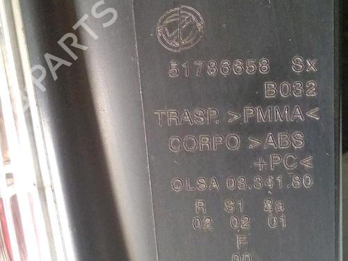 Left taillight LANCIA YPSILON (843_) 1.3 D Multijet (843.AXF11, 843.AXF1A, 843.AXM11,... | BP29952661C34 - Image 12