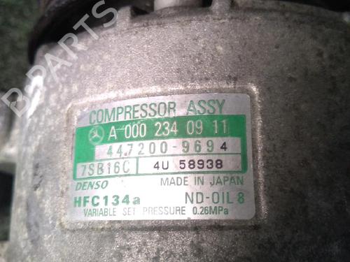 AC compressor MERCEDES-BENZ CLK (C208) CLK 230 Kompressor (208.347) | BP17157354M34 