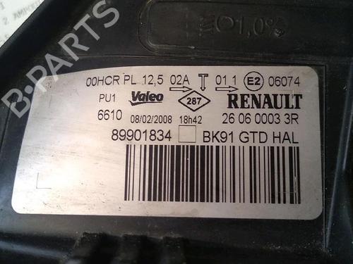 Used Left headlight Left headlight RENAULT LAGUNA III (BT0/1) 1.5 dCi (BT00, BT0A, BT0T, BT1J) (110 hp) 29947449 29947449