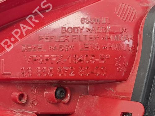 Left taillight PEUGEOT 207 CC (WD_) 1.6 16V | BP30068020C34 