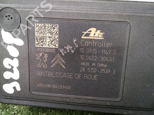 ABS pump CITROËN C3 II (SC_) 1.4 HDi 70 (SC8HZC, SC8HR0, SC8HP4) | BP29951605M43 