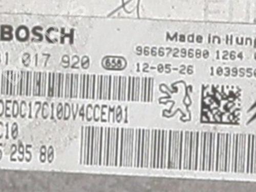 Used Engine control unit (ECU) Engine control unit (ECU) PEUGEOT 208 I (CA_, CC_) 1.4 HDi (68 hp) 40047557 40047557