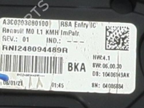 Instrument cluster RENAULT EXPRESS Box Body/MPV 1.5 Blue dCi 75 (F6AA) | BP34505056C47  - Image 8