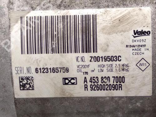 AC compressor RENAULT TWINGO III (BCM_, BCA_) 1.0 SCe 70 (BCMB) | BP29949007M34