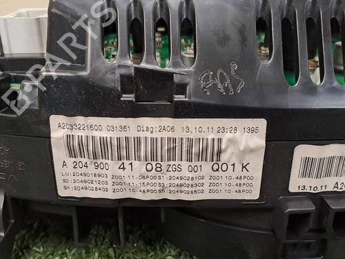 Instrument cluster MERCEDES-BENZ C-CLASS Coupe (C204) C 220 CDI (204.302) | BP29948151C47 