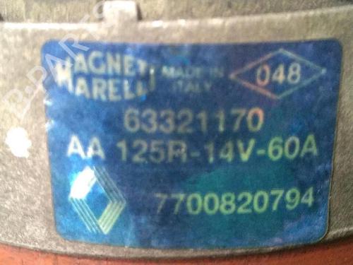 Alternator RENAULT TWINGO I (C06_) 1.2 (C063, C064) | BP30076294M7