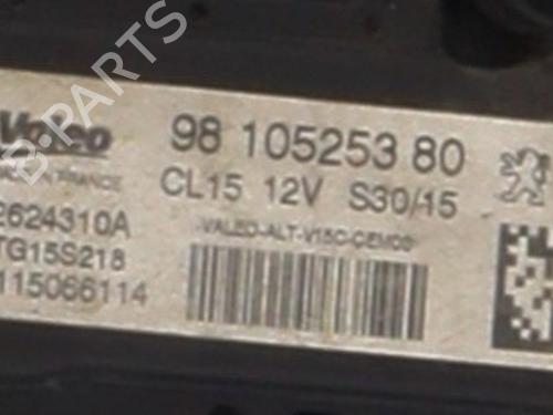 Used Alternator Alternator PEUGEOT 208 I (CA_, CC_) 1.6 HDi / BlueHDi 75 (75 hp) 35921266 35921266