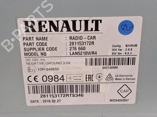 Radio RENAULT CLIO IV Grandtour (KH_) 0.9 TCe 90 | BP29443027E6 