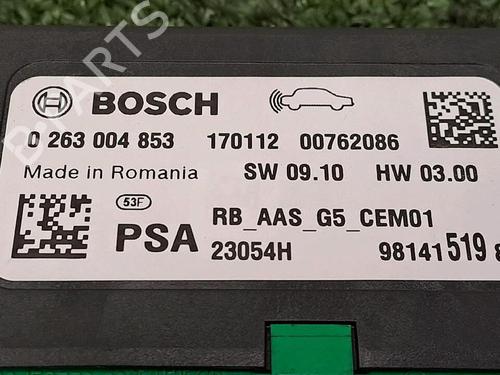 Electronic module PEUGEOT 208 I (CA_, CC_) 1.6 HDi / BlueHDi 75 | BP30065572M83