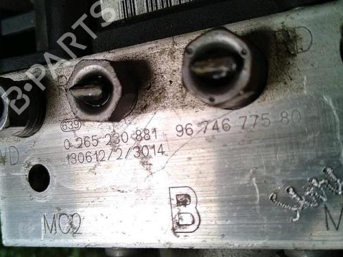 ABS pump PEUGEOT 3008 I MPV (0U_) 1.6 HDi | BP30075909M43 