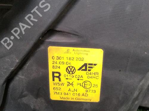 Right headlight VW SHARAN (7M8, 7M9, 7M6) 1.9 TDI | BP30071561C29 