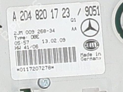 Luz interior Luz interior MERCEDES-BENZ E-CLASS Coupe (C207) E 350 CDI (207.322) (231 hp) 39720115 39720115