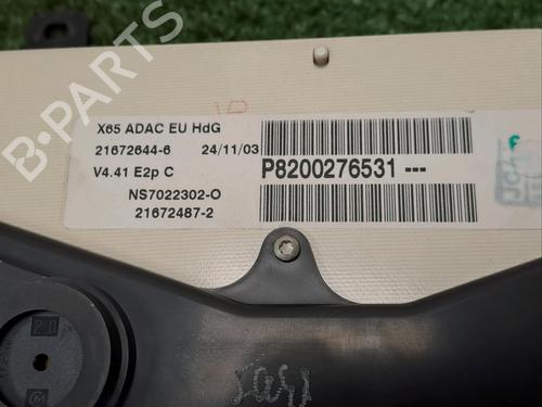 Instrument cluster RENAULT CLIO II (BB_, CB_) 1.6 16V (BB01, BB0H, BB0T, BB14, BB1D, BB1R, BB2KL, BB3G... | BP25907806C47 