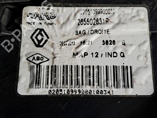 Right taillight RENAULT CLIO IV (BH_) 1.2 16V | BP23647084C35 