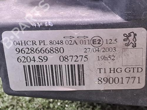 Left headlight PEUGEOT 206 Hatchback (2A/C) 2.0 HDI 90 | BP26466335C28 