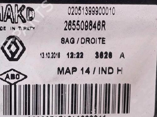 Used Right taillight RENAULT CLIO IV (BH_) 1.5 dCi 90 (90 hp) 29947849