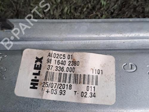 Rear left window mechanism PEUGEOT 208 I (CA_, CC_) 1.2 THP 110 | BP23647106C24 