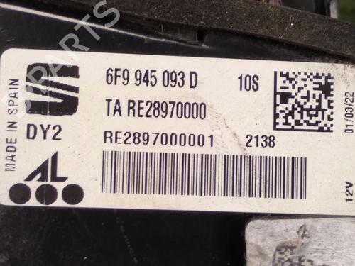 Left tailgate light SEAT ARONA (KJ7, KJP) 1.0 TSI | BP29950437C79 