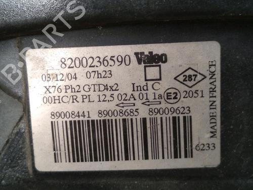 Left headlight RENAULT KANGOO (KC0/1_) 1.5 dCi (KC07) | BP19115034C28 